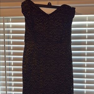 Mods international Elegant Black Lace Dress Size 8